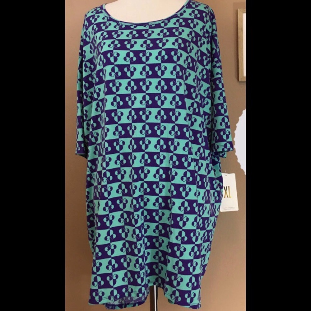 LuLaRoe Disney Minnie Irma tunic, Sz XL